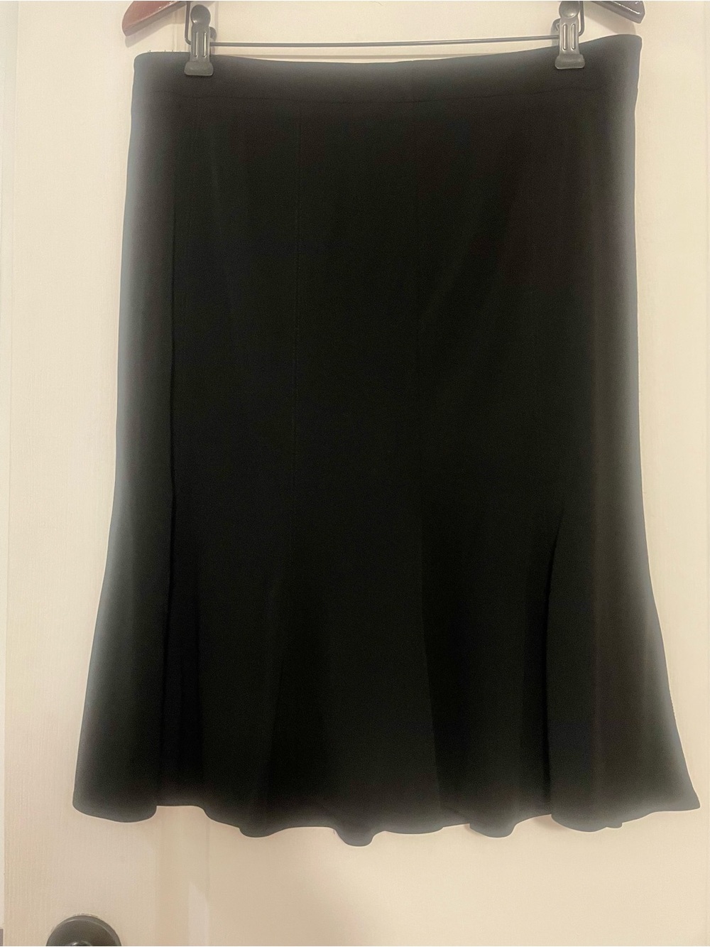 Classic Black A-Line Women’s Skirt Size XL